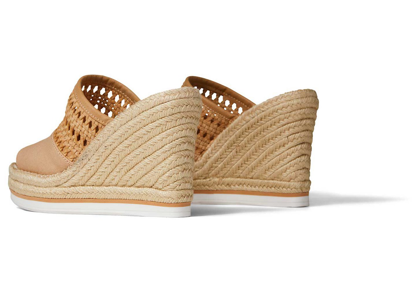 Toms Wedge Damskie Pomarańczowe - Monica Mule Heel - 01AGIWEVK